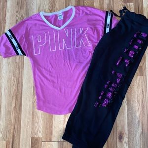 Sm VS PINK outfit